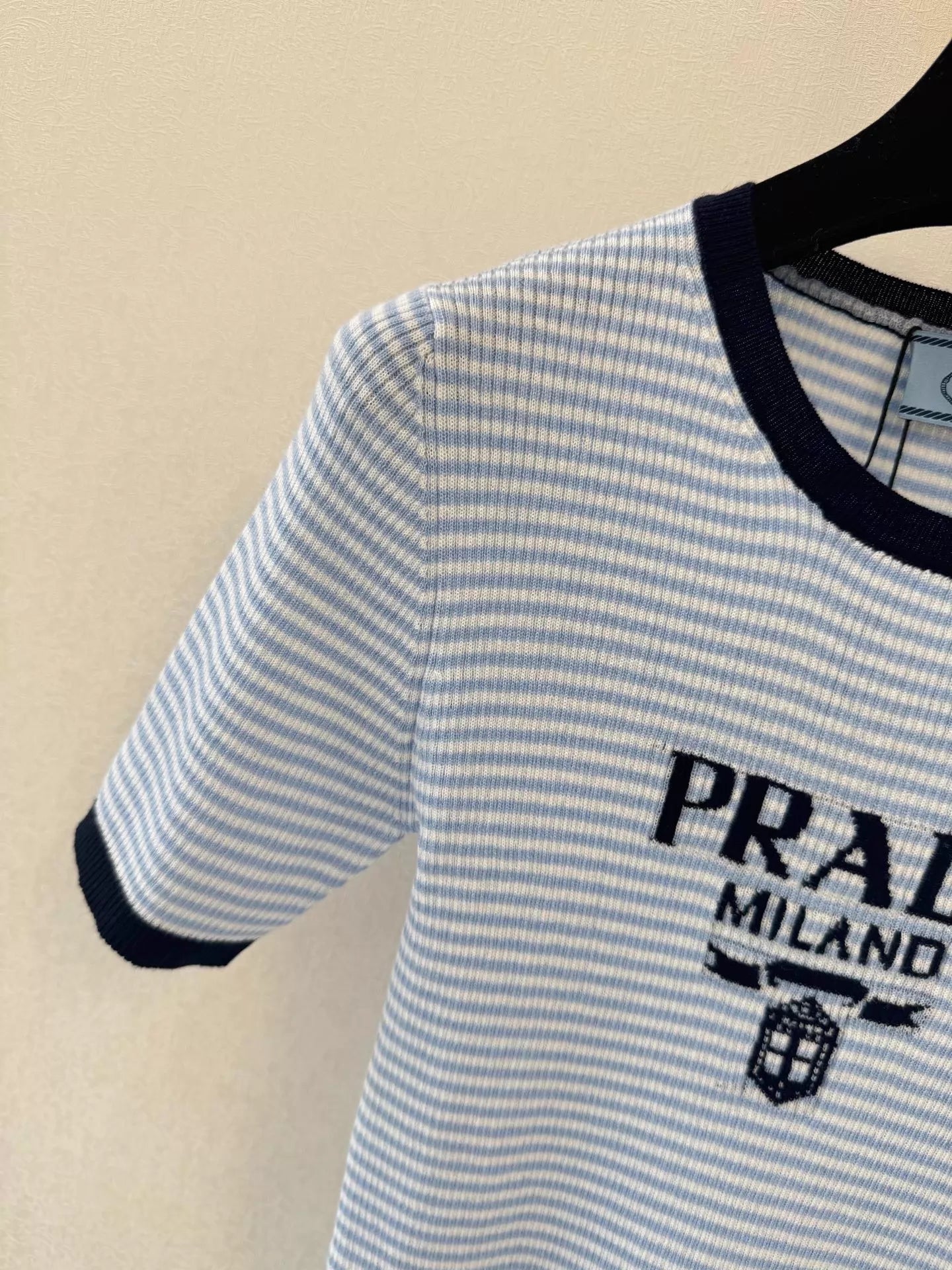 26ss Striped Knit T-Shirt