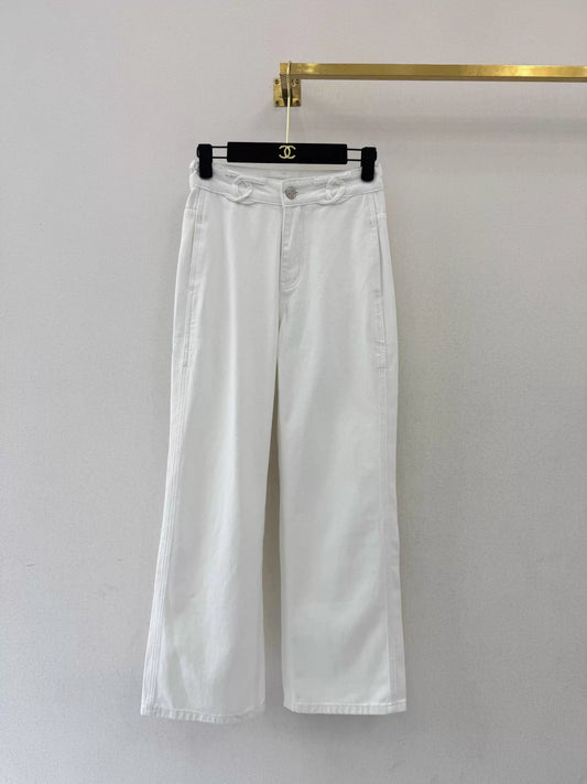 26ss High-waisted straight-leg jeans