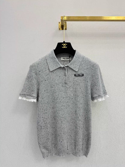 26ss Knitted Polo Shirt