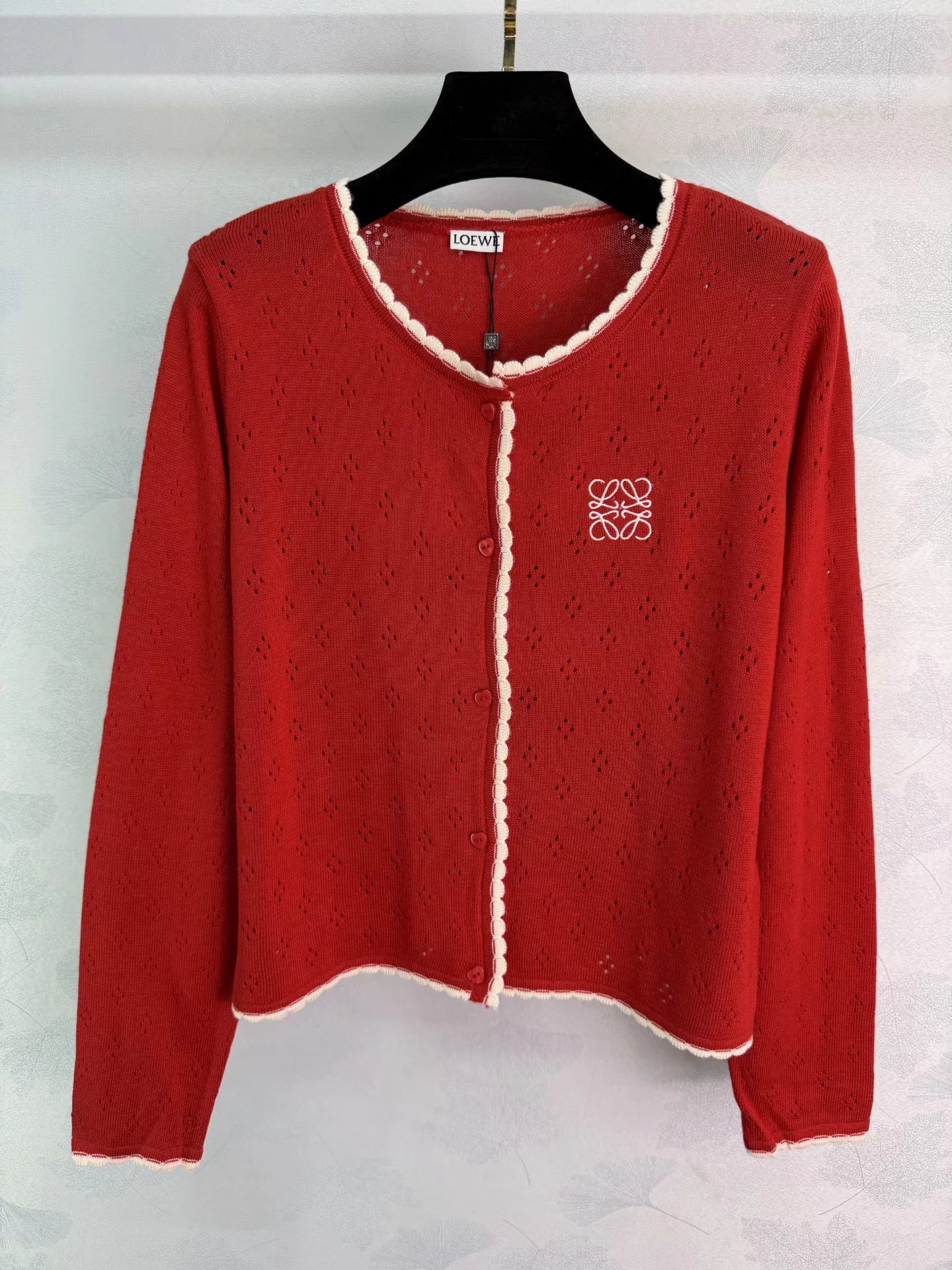 Color-blocked Knit Cardigan