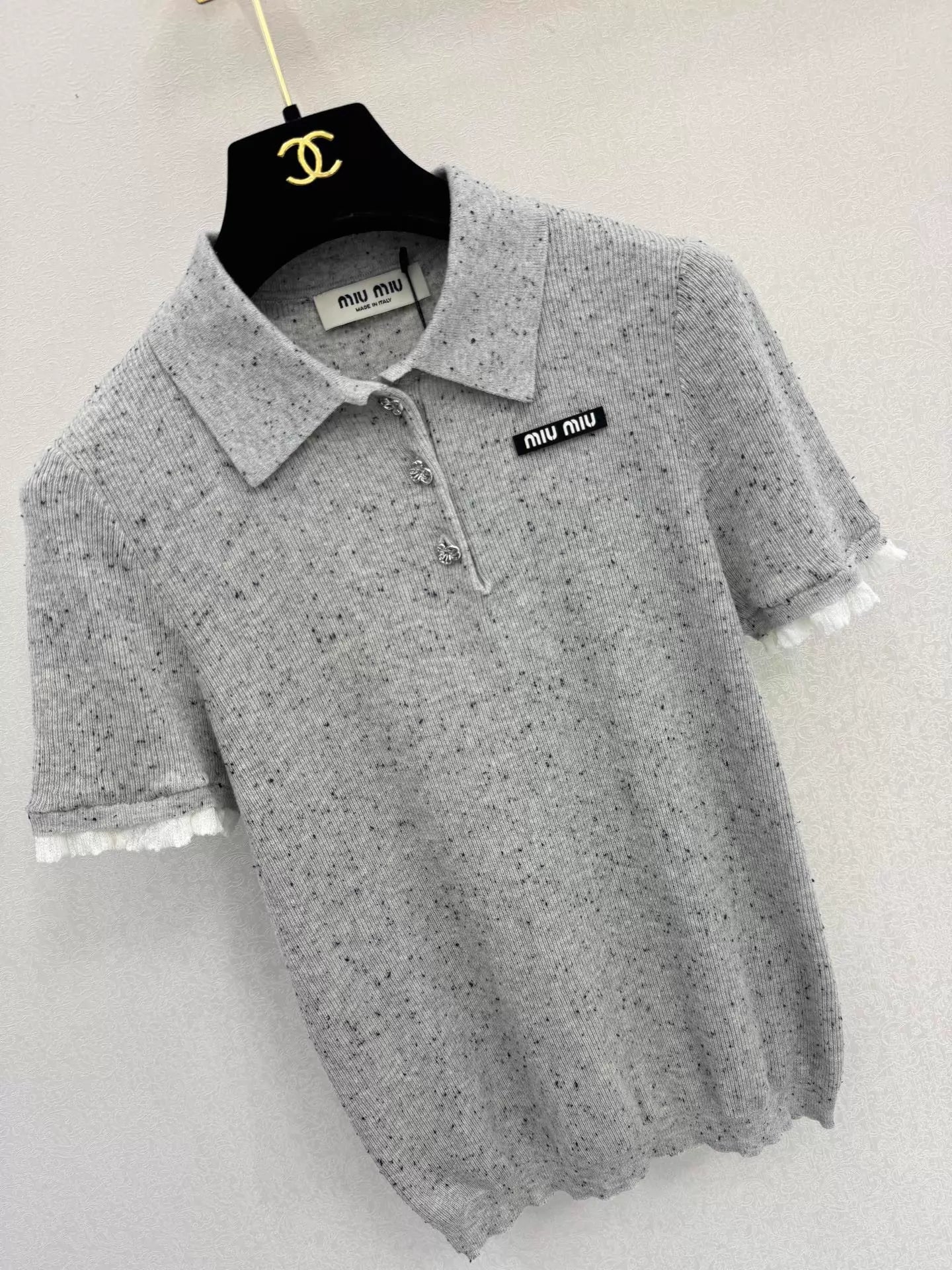 26ss Knitted Polo Shirt
