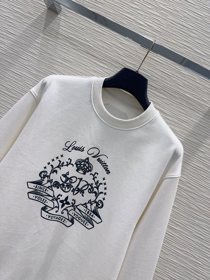 26New Printed Long-Sleeve Sweatshirt