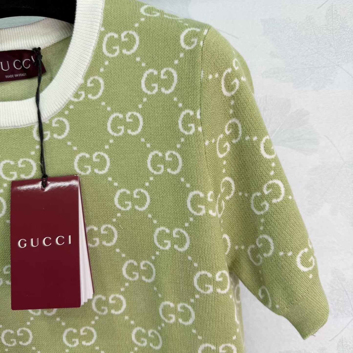 26ss Jacquard Knit T-shirt