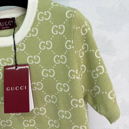 26ss Jacquard Knit T-shirt