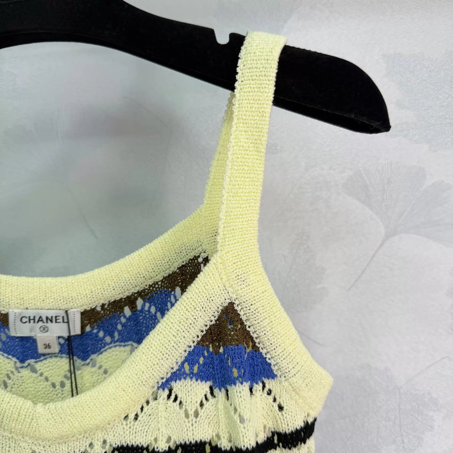 26ss Wavy Striped Knit Vest