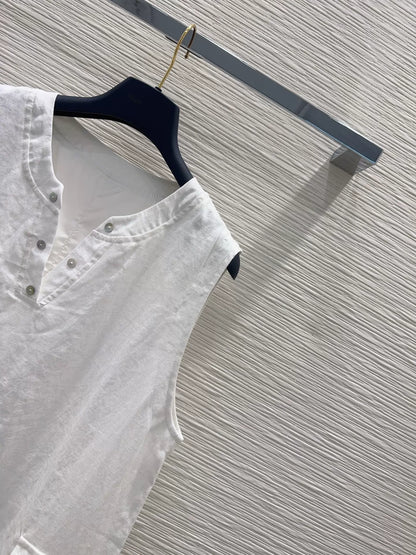 Louis Vuitton/ 26SS New Sleeveless Dress