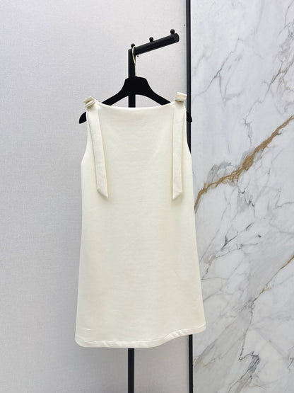 26ss Bowknot Vest Dress