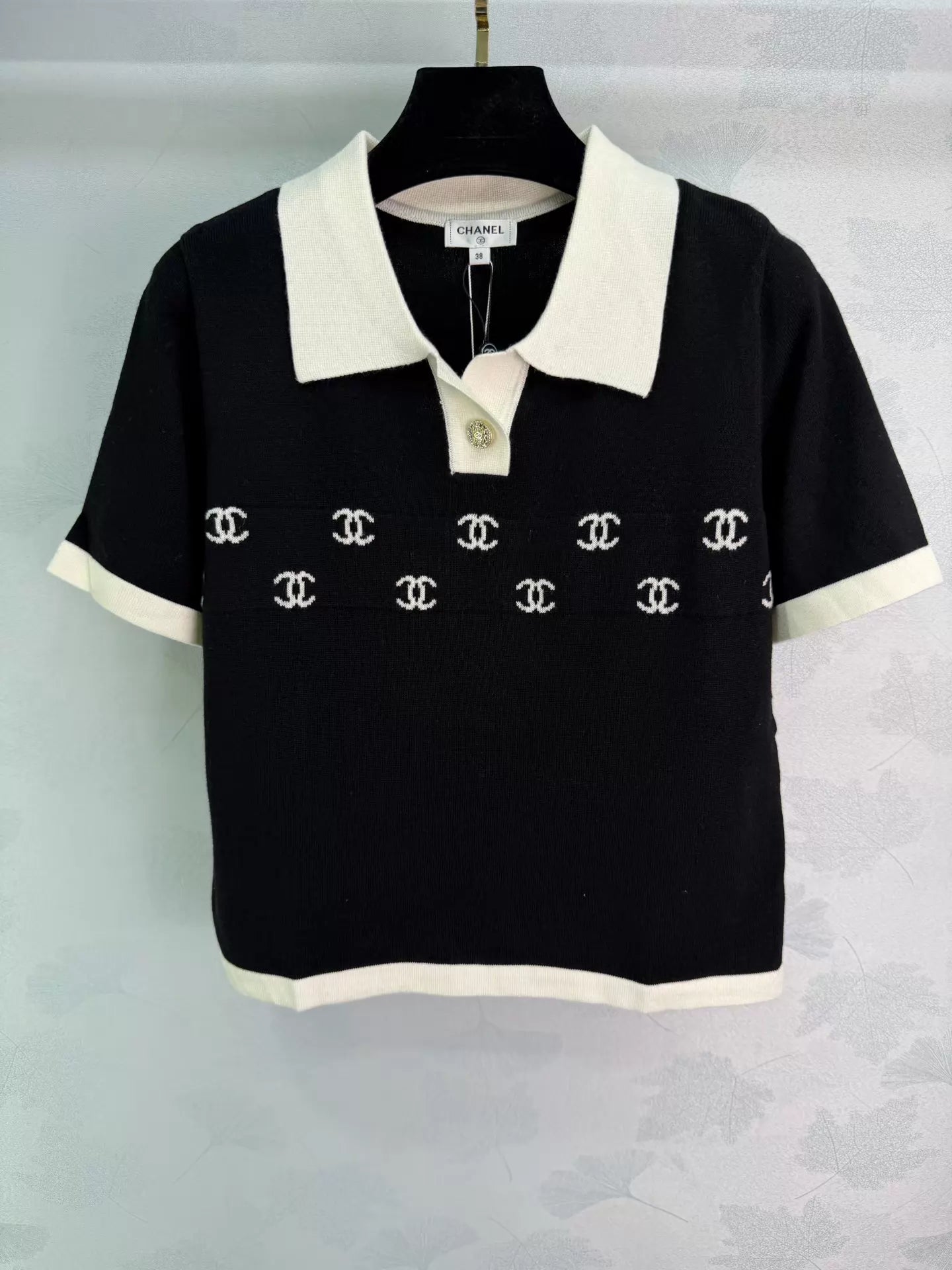 26ss Collared Knit T-Shirt