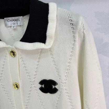 Diamond Pattern Knit Cardigan