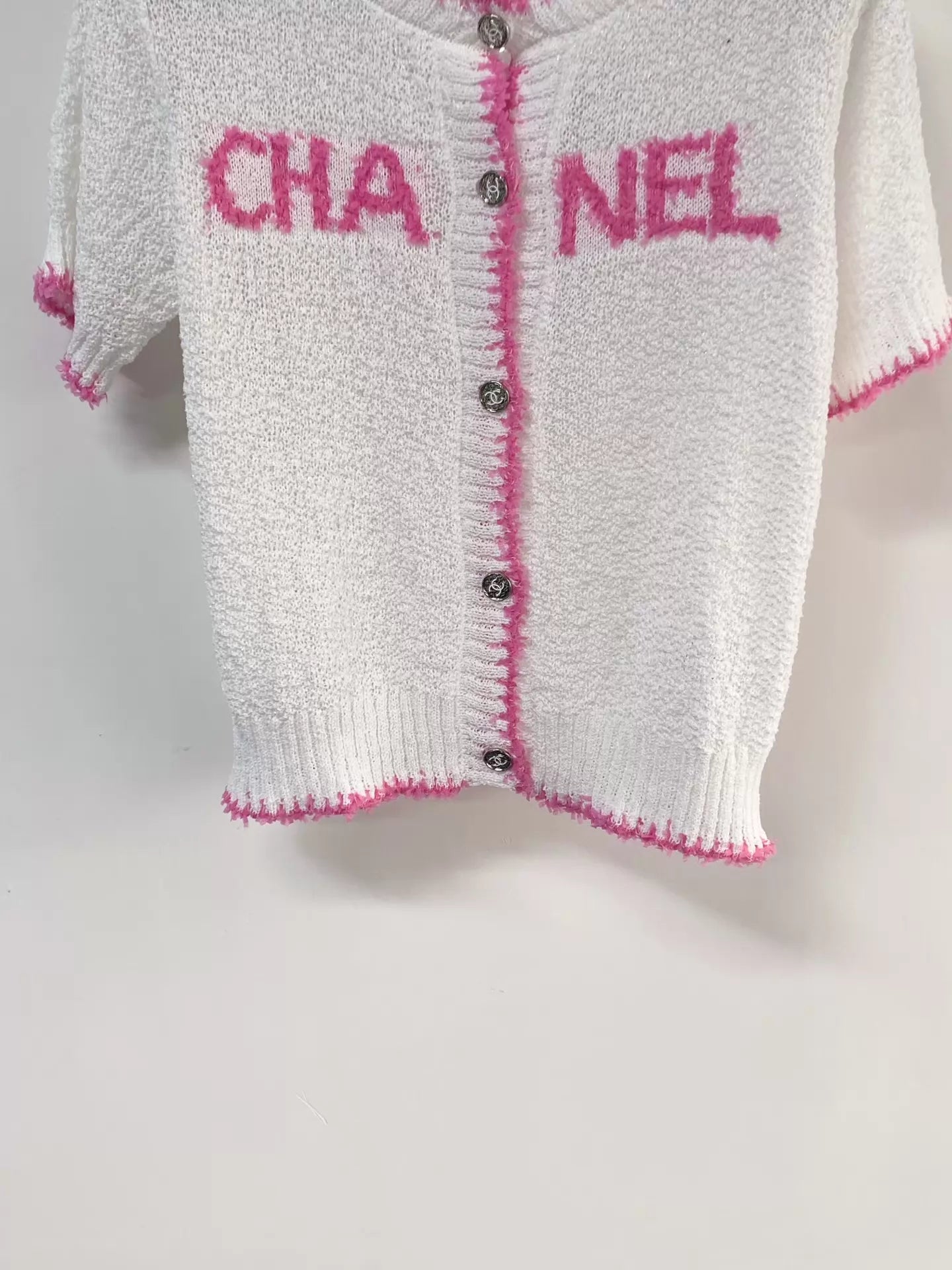 26ss Letter single-breasted T-shirt