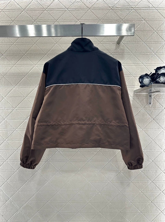 25fw Color blocking drawstring jacket jacket
