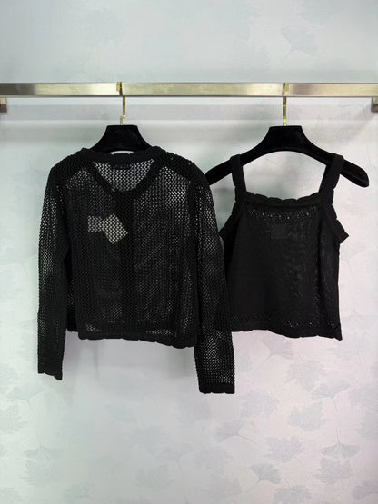 Knitted Two-Piece Set