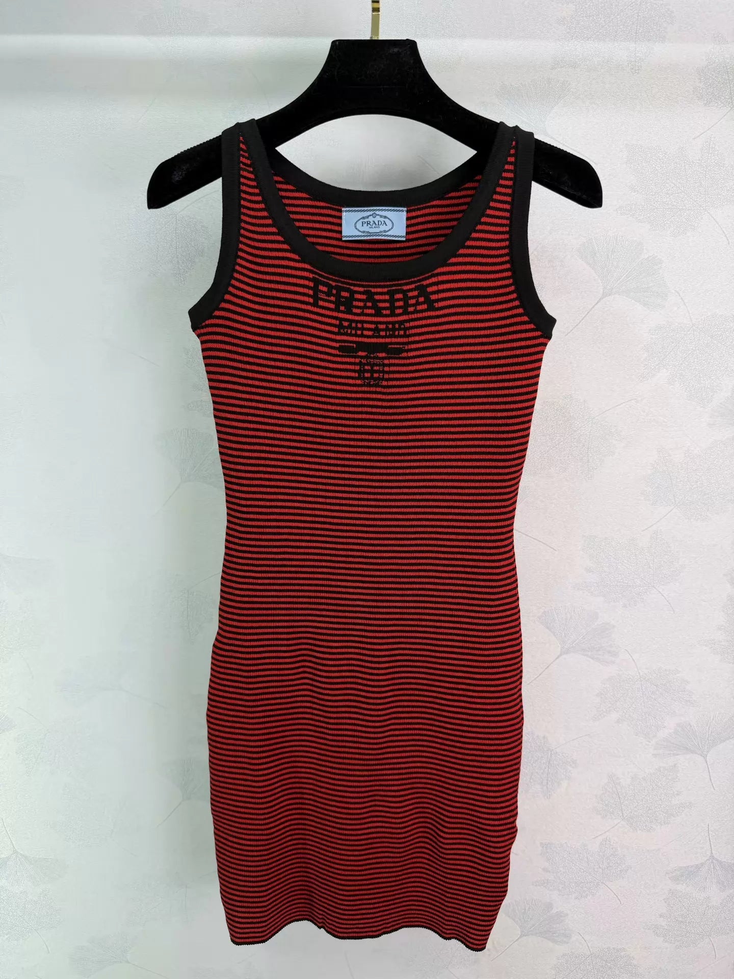 Striped Knit Vest Dress