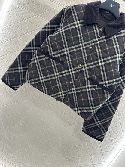 Plaid cotton jacket