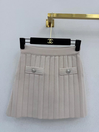 26ss V-neck Design Knitted Set