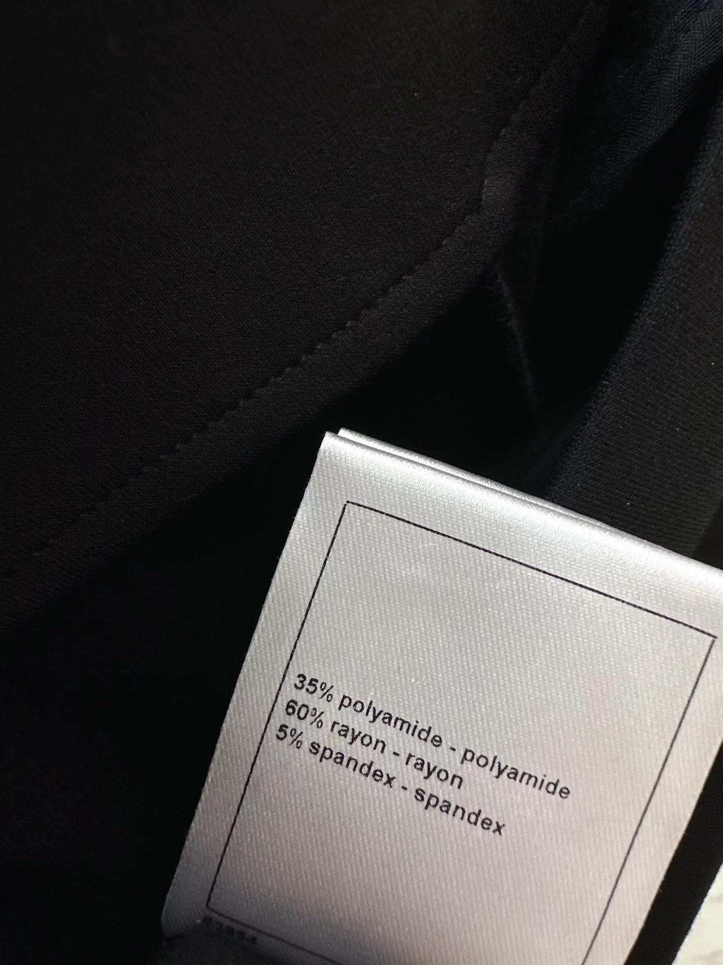 Chain pocket flared trousers