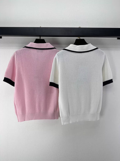 26ss Collared short-sleeved shirt