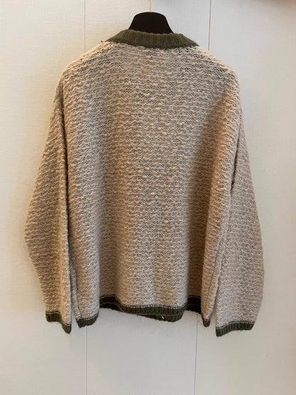 Color-blocked sweater