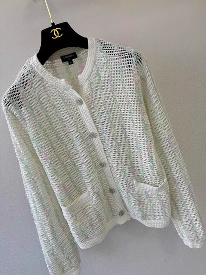 Tweed Knit Cardigan