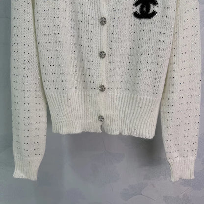 Classic knit cardigan