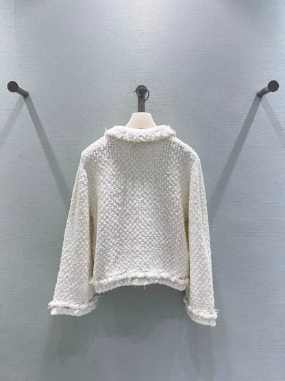 Tweed inspired short jacket