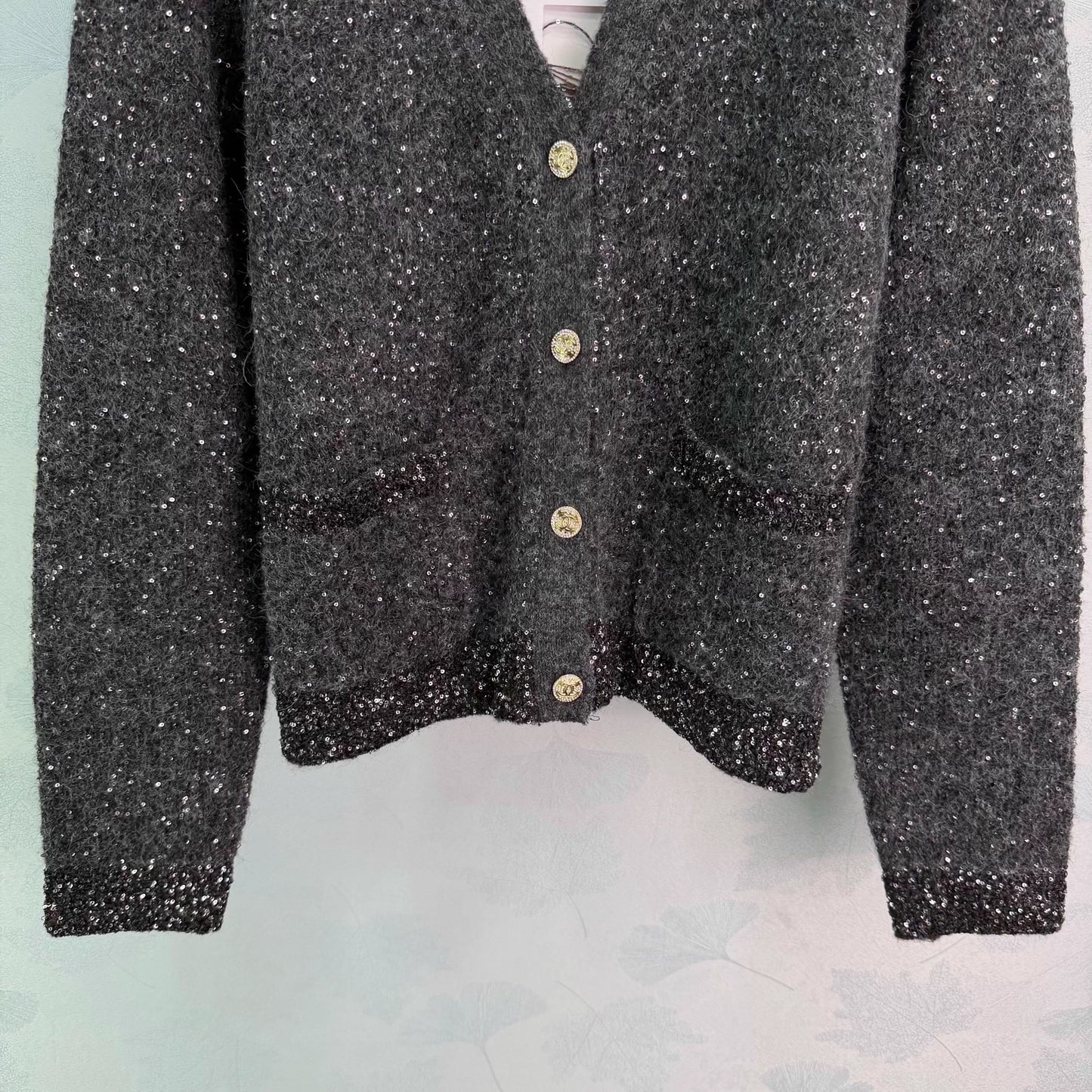 Sequined Cardigan