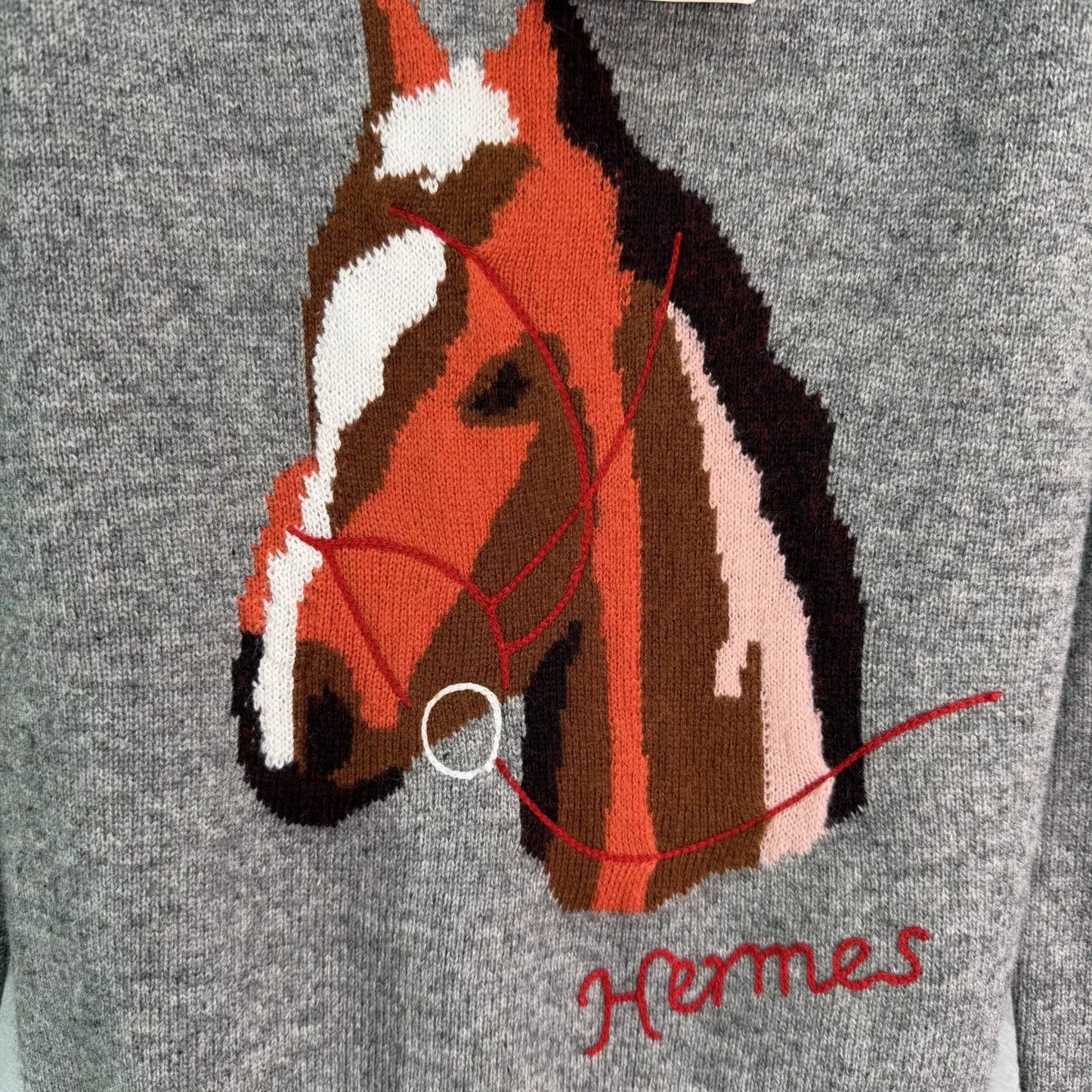 Pony Head Knit Sweater