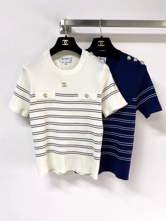 26ss Striped T-shirt
