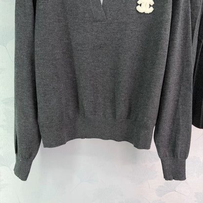 Preppy Style Knit Set