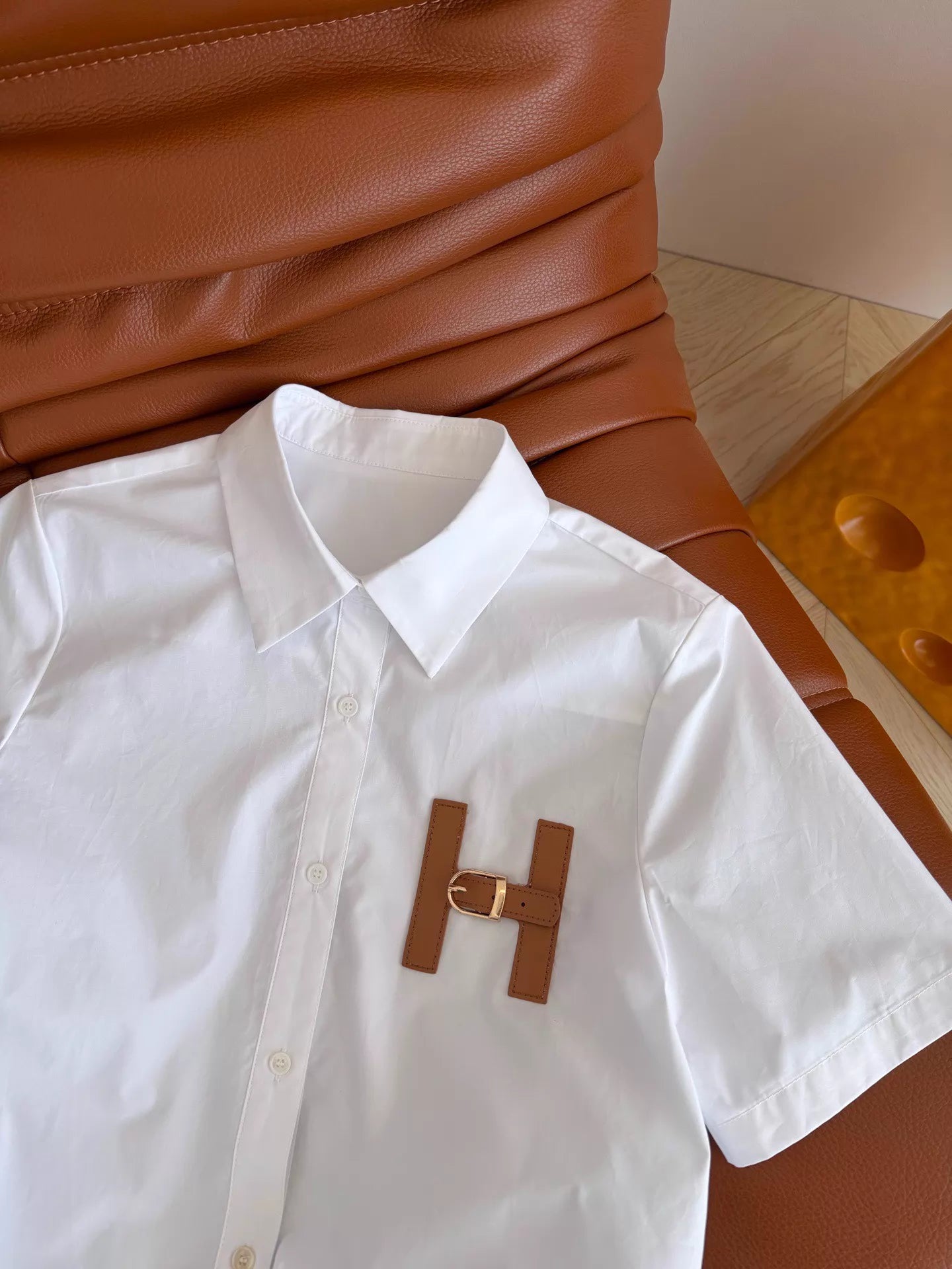 26ss H-patterned T-shirt
