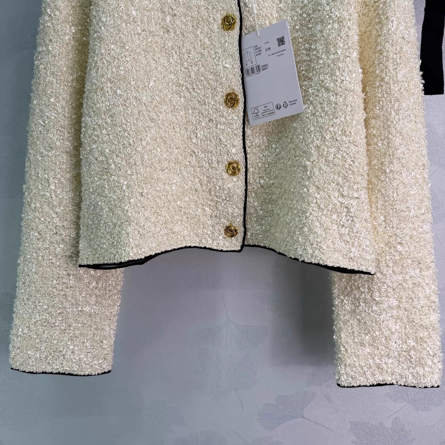 26ss Tweed Coat