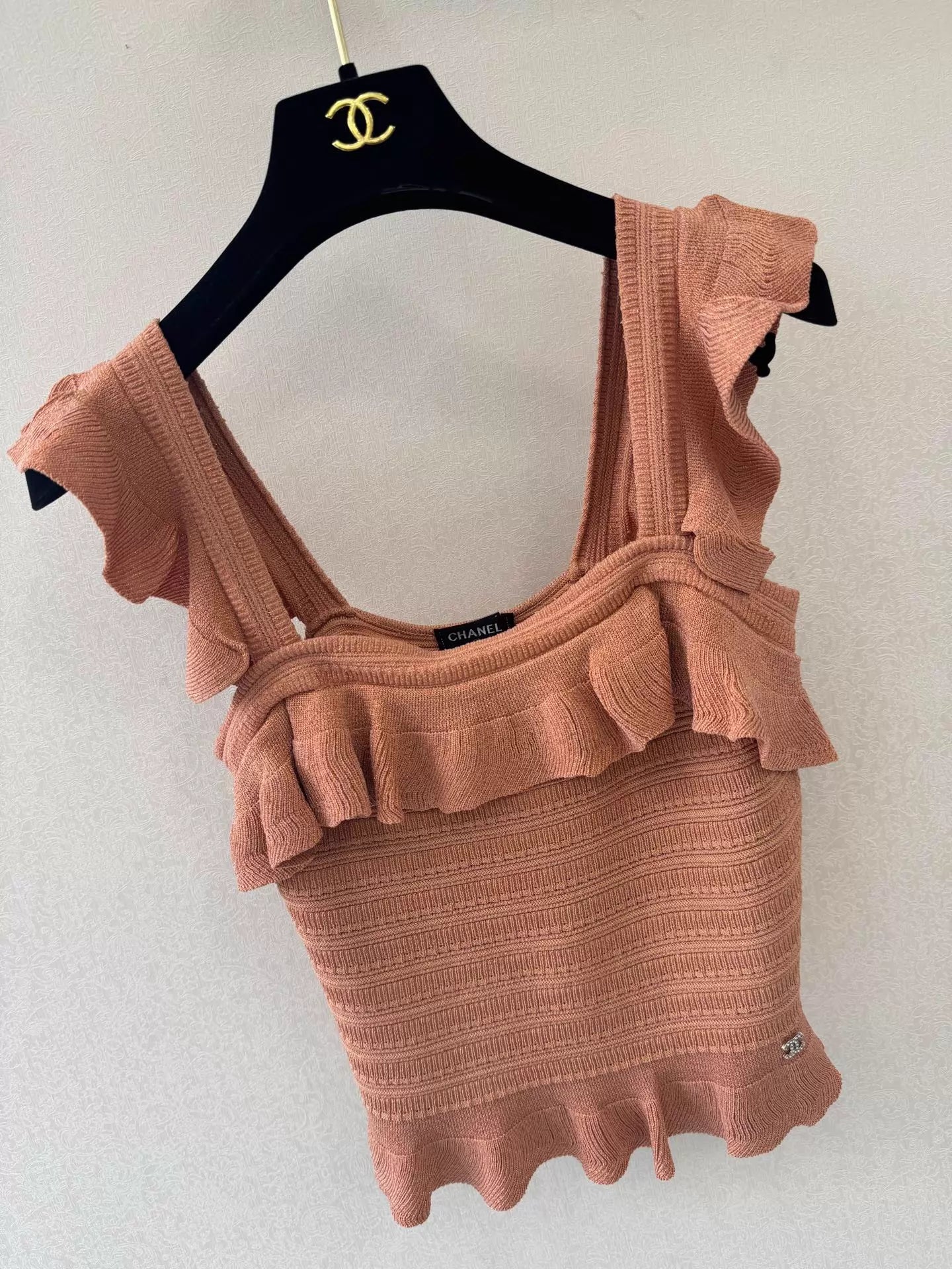 26ss Ruffled Knit Set