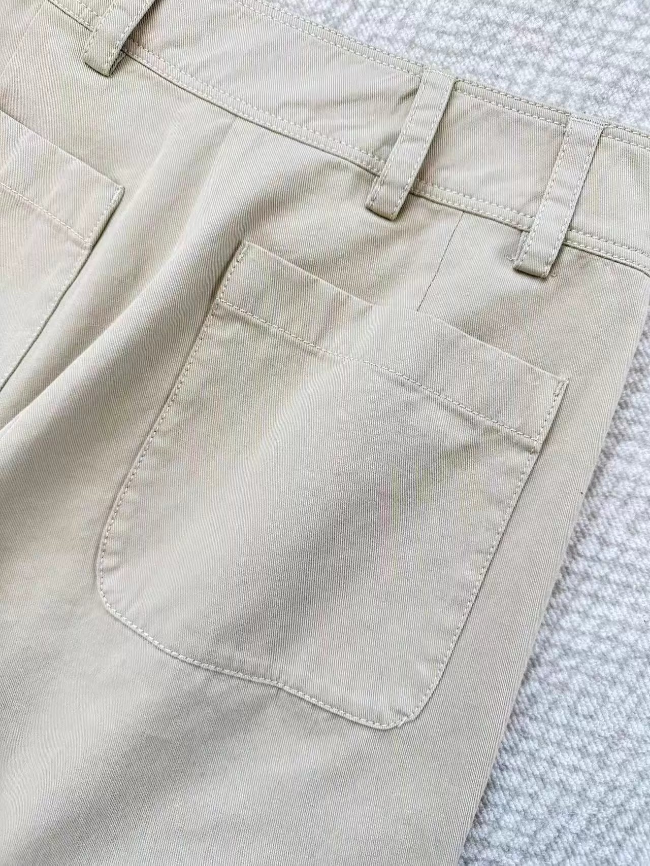 26ss Light khaki trousers