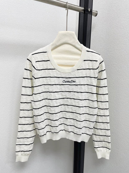 25fw Embroidered long sleeves with letters
