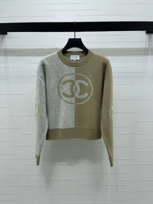 Color-blocked Sweater