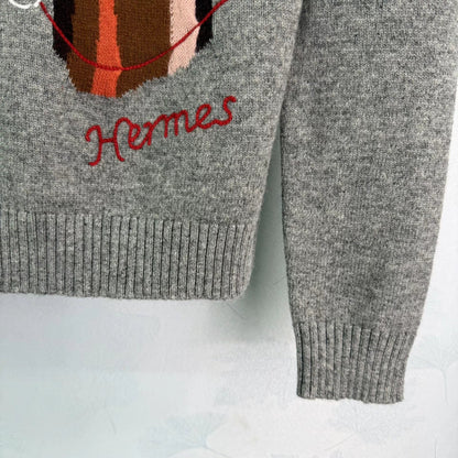 Pony Head Knit Sweater
