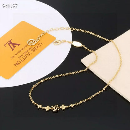 letter necklace