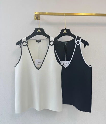 26ss V-neck sleeveless vest