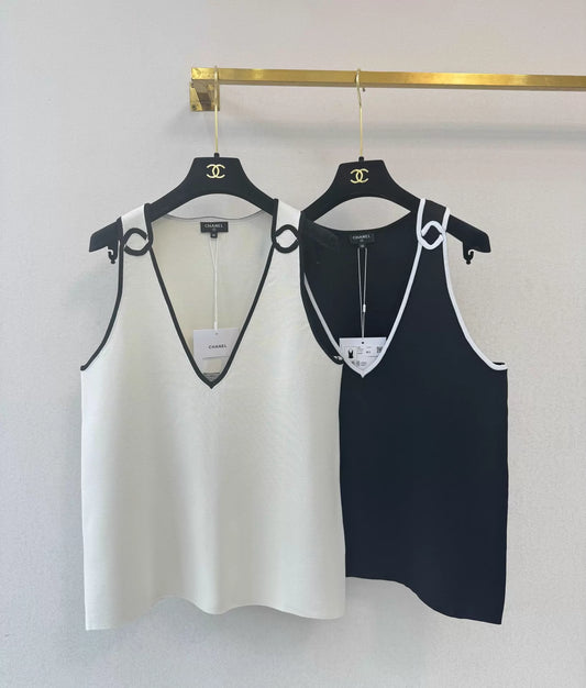 26ss V-neck sleeveless vest