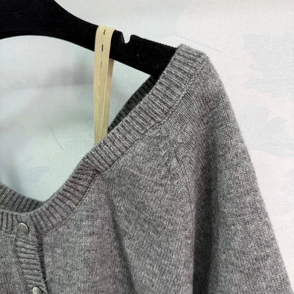 Wool Knit Cardigan