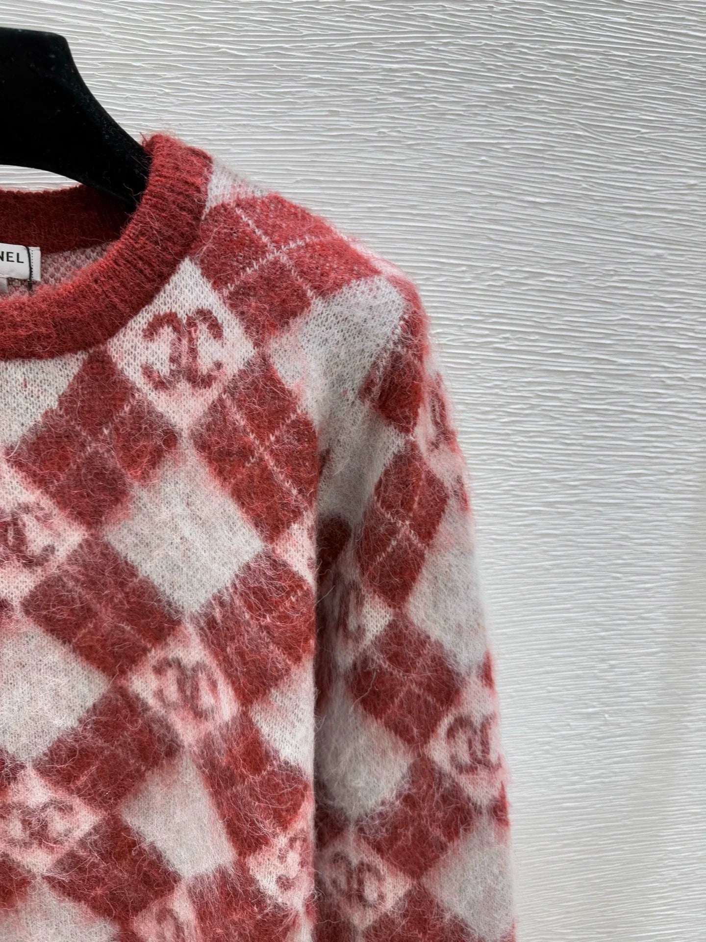 Checkered sweater