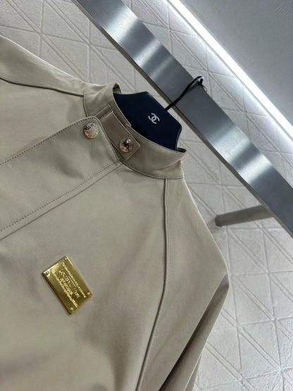 25fw stand collar zip-up jacket