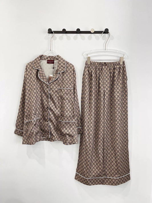 26ss monogrammed shirt + trousers