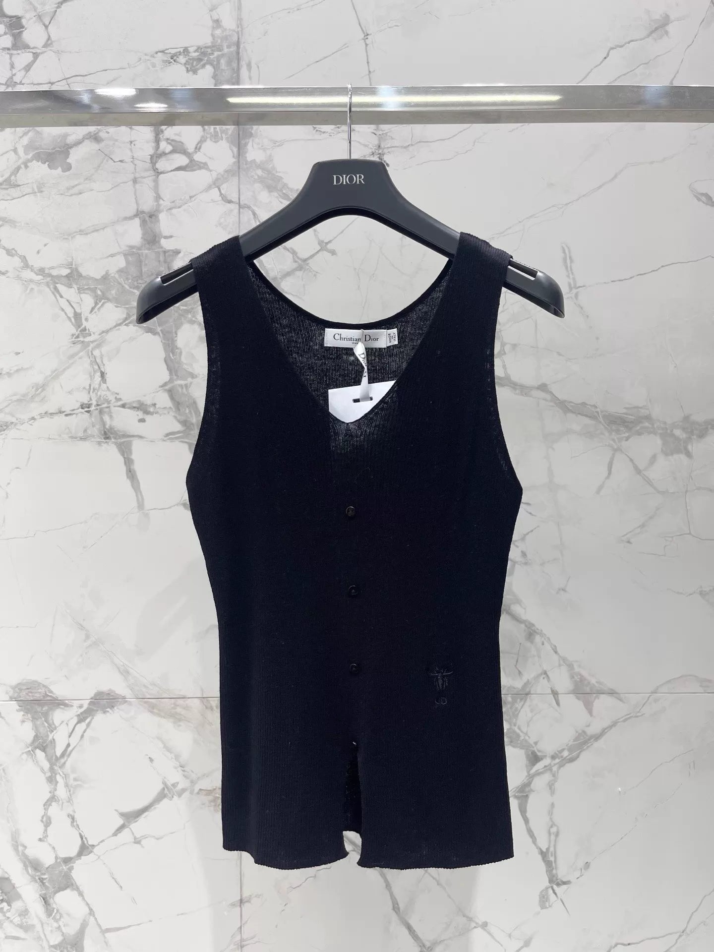 26ss V-neck Knit Vest