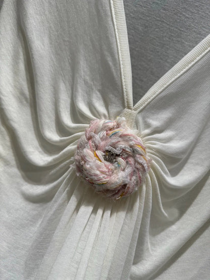 25fw V-neck top (vintage series)