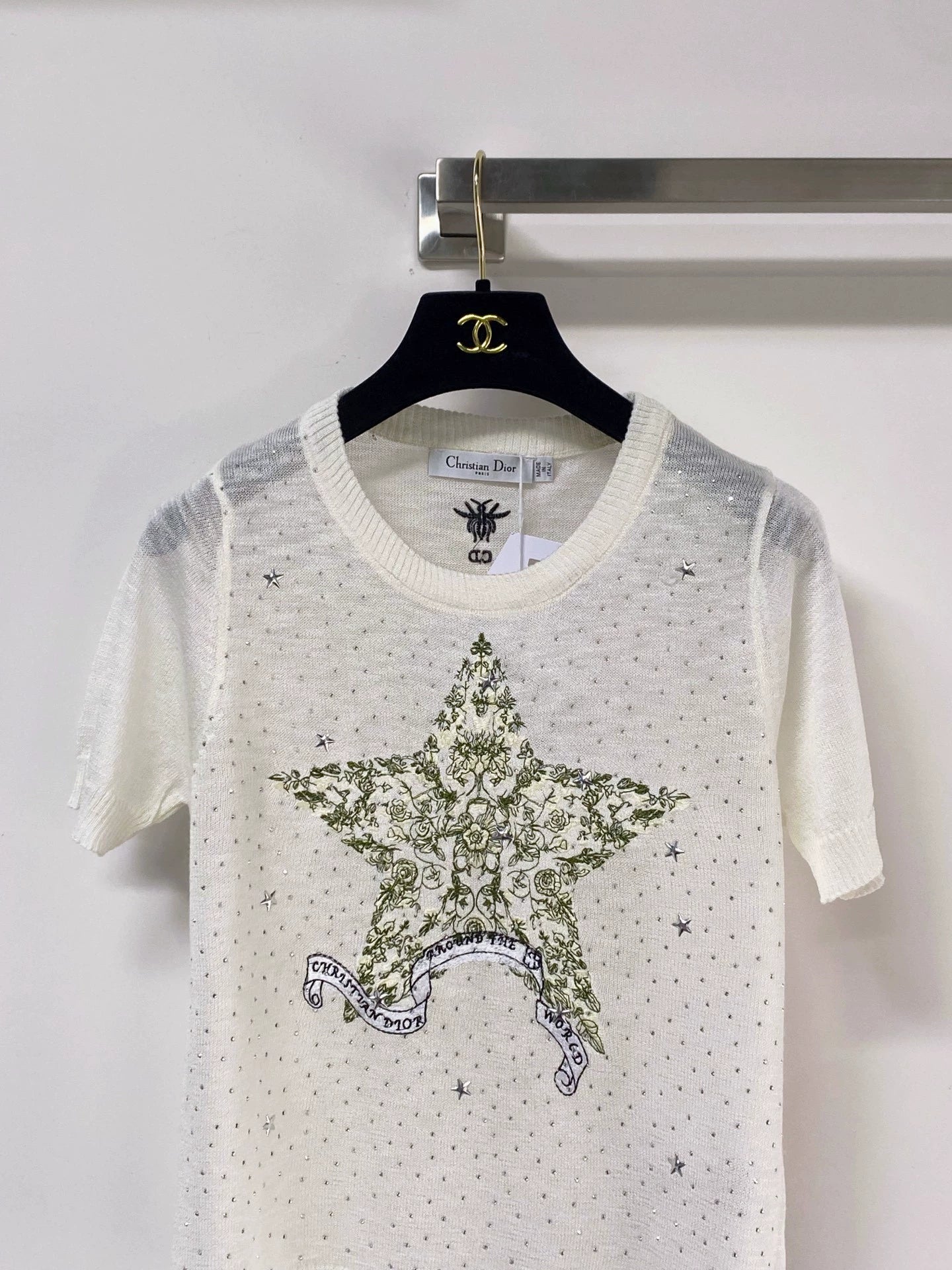 26ss Star Embroidery T-Shirt