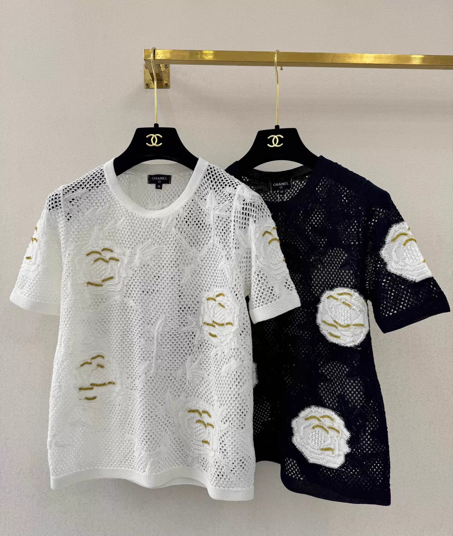26ss Openwork Knit T-shirt