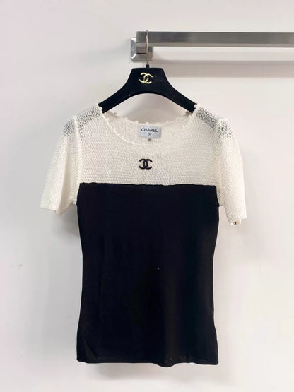 26ss Logo cutout T-shirt