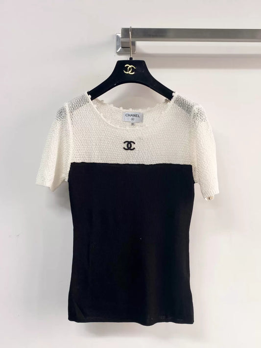 26ss Logo cutout T-shirt