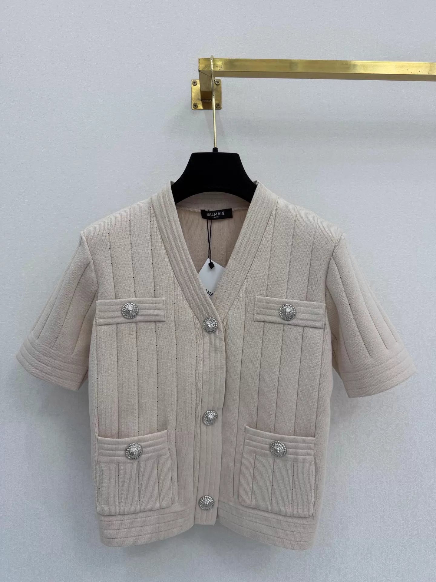 26ss V-neck Design Knitted Set
